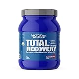 VICTORY ENDURANCE Total Recovery (750g) Sabor Summer Berries, Preparado Bebida Post-Entreno de Carbohidratos Electrolitos y Proteínas, Con BCAA 2:1:1, 12 Vitaminas y 9 Minerales, Recuperación Rápida