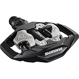 SHIMANO M-530 Enduro SPD Pedales, Unisex Adulto, Negro, Talla única
