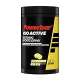 PowerBar Isoactive Lemon 600 g - Bebida Deportiva Isotónica - 5 Electrolitos + C2MAX