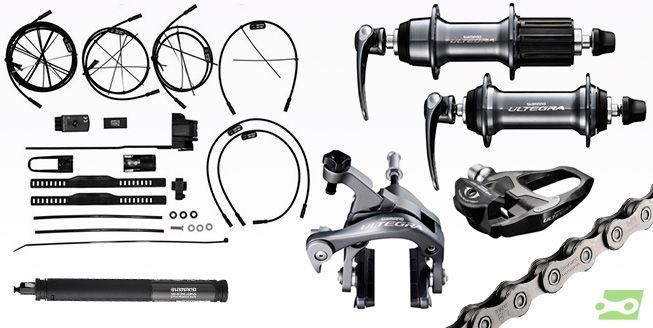 Componentes Ultegra Di2 Shimano