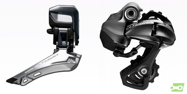 Desviador delantero y trasero Shimano Ultegra Di2