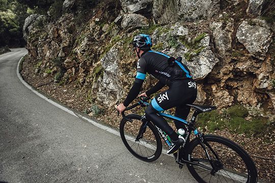 Entrenamiento Ciclismo Sky
