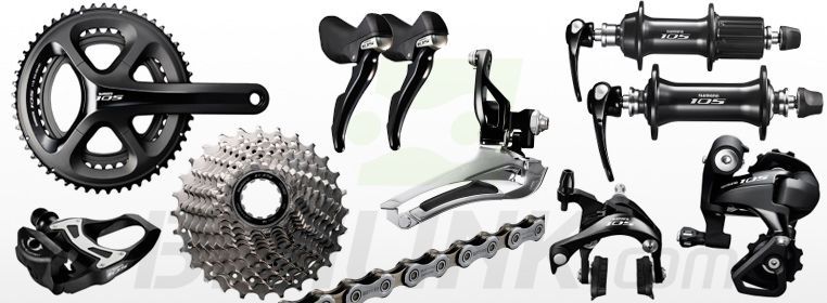 Grupo completo de ciclismo Shimano 105
