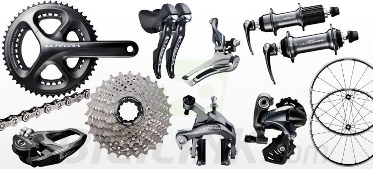 Grupo completo de ciclismo Shimano Ultegra